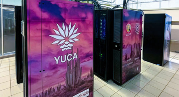 Con infraestructura de supercómputo basada en AMD.
