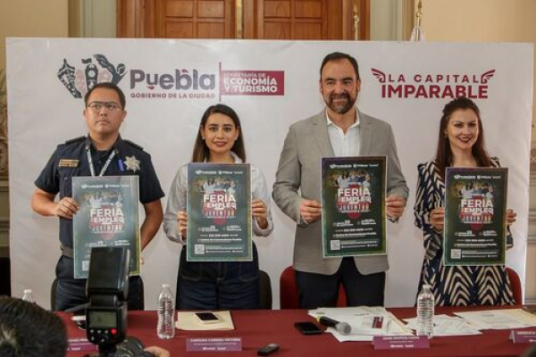 Puebla Capital celebra feria del empleo para jóvenes