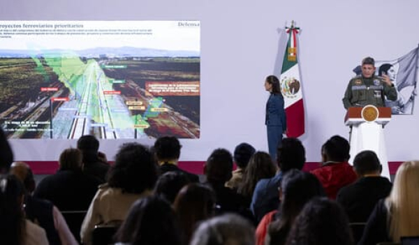 Sheinbaum destaca inversión en trenes