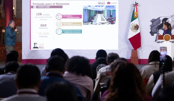 Avanza construcción de Viviendas para el Bienestar