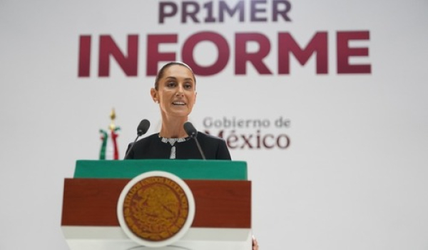 Claudia Sheinbaum rinde su Primer Informe de Gobierno