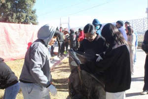 Realiza UPAM faena comunitaria de limpieza