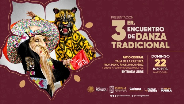 Asiste al "Encuentro de Danza Tradicional" en Puebla