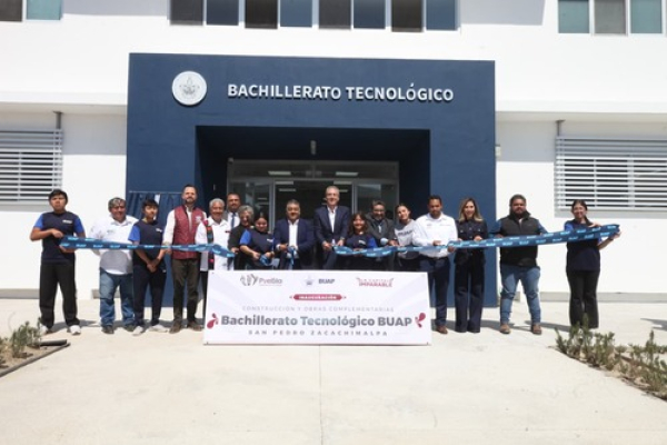 Queda inaugurado el Bachillerato Tecnol&oacute;gico BUAP
