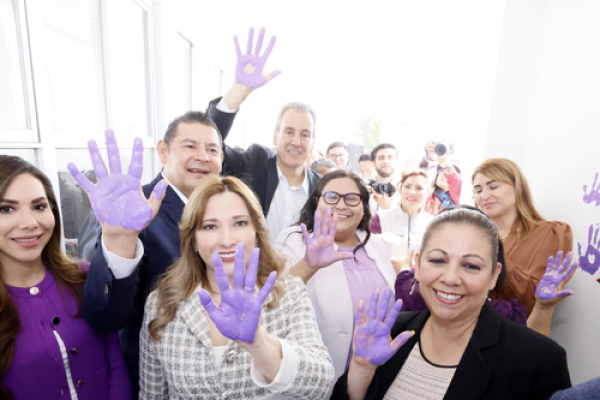 Citlalli Hernández fue testigo de la inauguración de la Casa Carmen Serdán