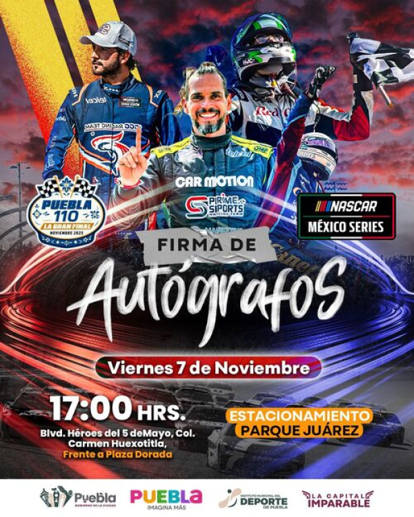 ¡Las estrellas de NASCAR México te esperan!