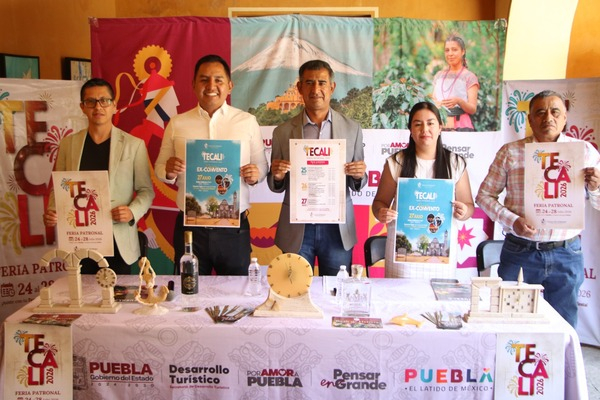 ¡Vámonos! Todo listo para la Feria Patronal de Tecali