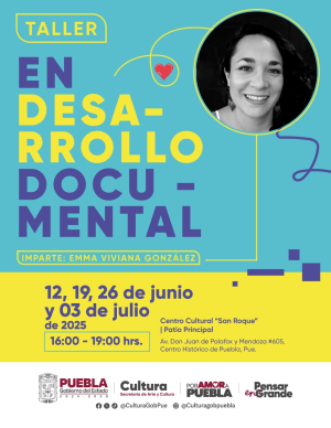 Gobierno estatal brindará taller gratuito de creación de video documental