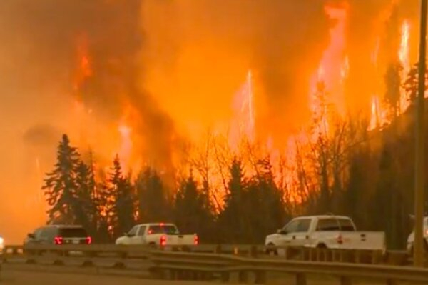 Incendios en Canadá daña el aire de EE.UU.