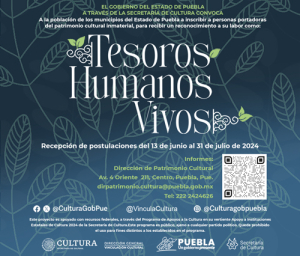 Se amplía la convocatoria &quot;Tesoros Humanos Vivos&quot;