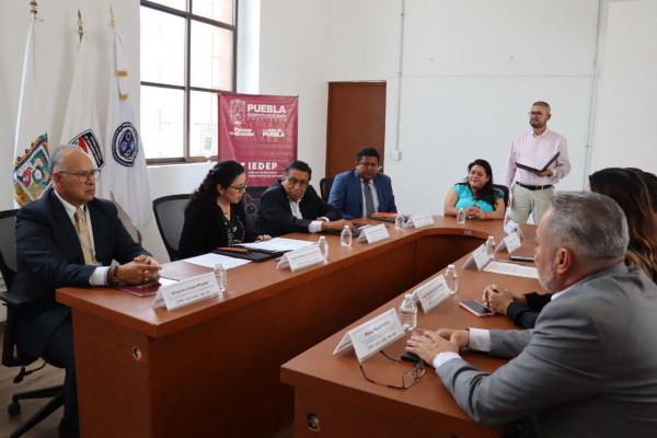 Firma de convenio de colaboración CECSNSP e IEDEP