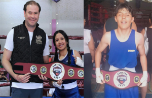 Par de títulos en torneo de los barrios boxeo Puebla