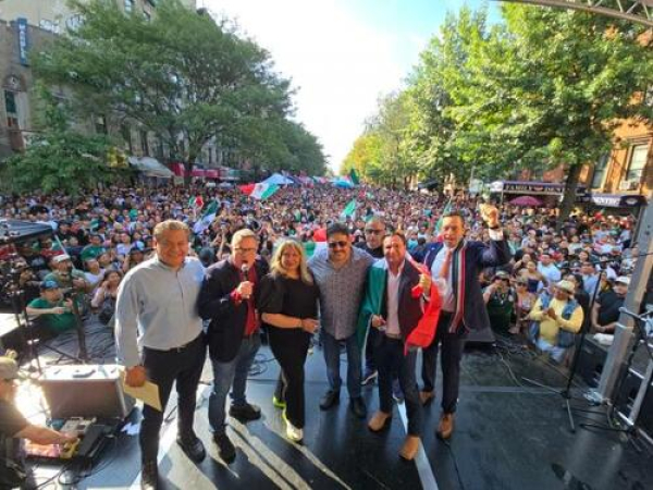 Puebla y migrantes conmemoran fiestas patrias