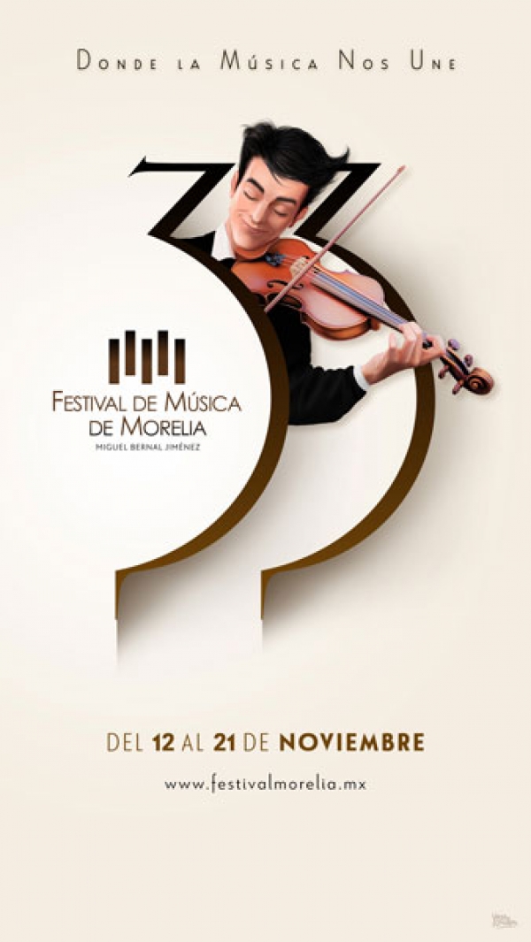 Morelia recibirá la 33 edición del Festival de Música de Morelia