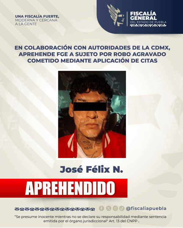 ¡De las citas al robo! Cae ladrón buscado en CDMX