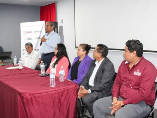 Capacita CEASPUE a Organismos Operadores de Agua Municipales