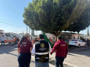 Explota tanque de gas en Agua Santa