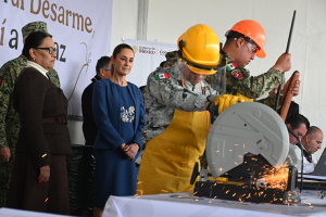 Se inicia el programa &quot;Sí al desarme, sí a la paz&quot;