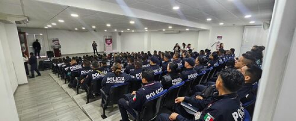 Puebla Capital capacita a policías con perspectiva de género