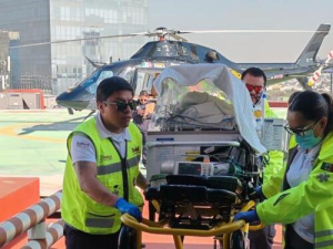 Trasladan v&iacute;a a&eacute;rea a reci&eacute;n nacido desde Oaxaca