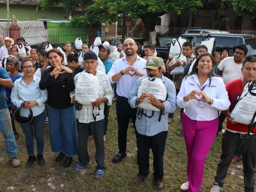 SEDIF apoya a 70 familias afectadas por deslaves