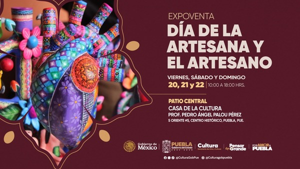 Más de 120 artesanas y artesanos en "Expo ventas"