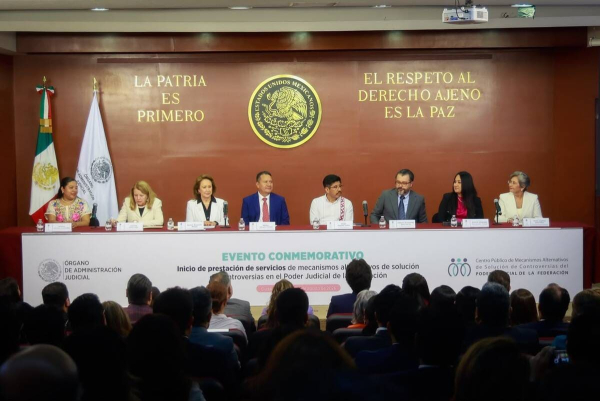 Diálogo soluciona controversias: SCJN