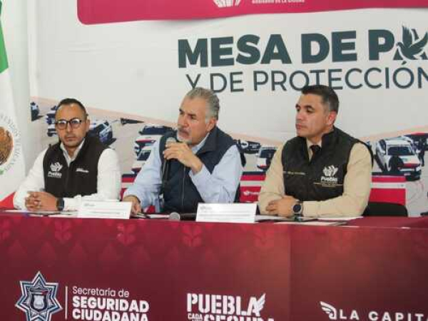 Puebla Capital avanza en materia de seguridad: Rodríguez