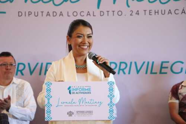 &quot;Construimos una sociedad más justa&quot;: Leonela Martínez