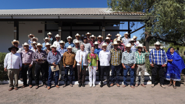 Restitución de 392 hectáreas de tierras al pueblo yaqui