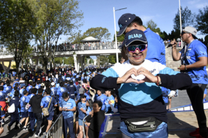 Estudiantes y docentes de la BUAP participaron en Carrera Universitaria